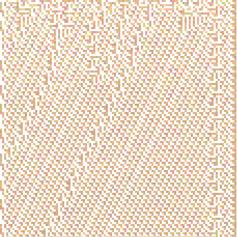 Colored Elementary Cellular Automaton #283