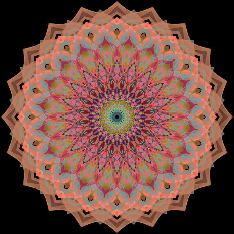 Morphing Mandala - #fxhashturnsone charity #82