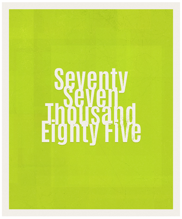 Count #77085