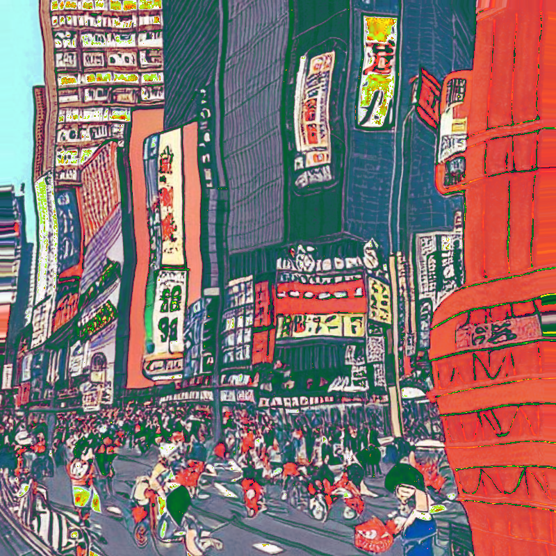 IMAGINARY NEW YORK IN UKIYO-E #86