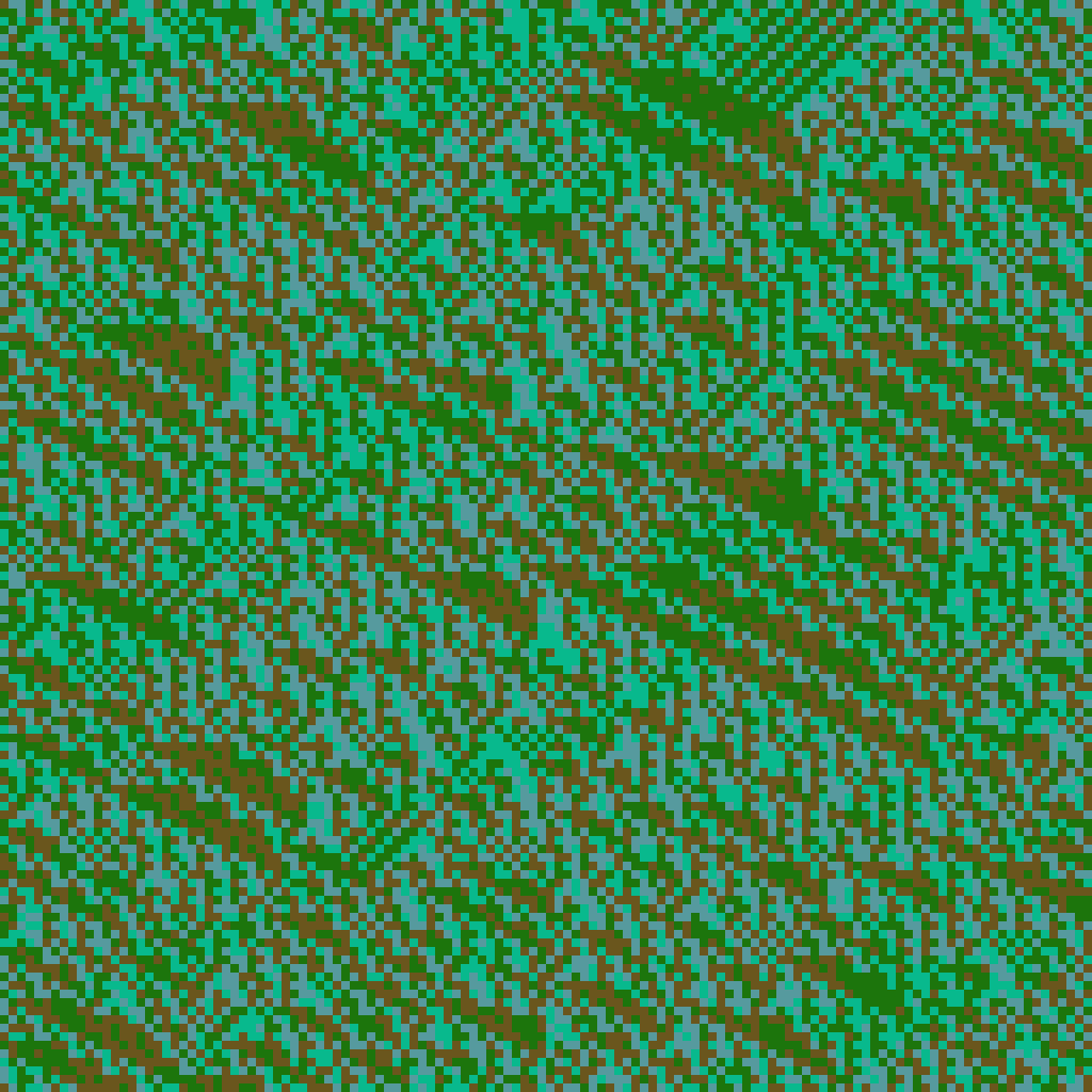 Blending Neighbors Cellular Automata #28