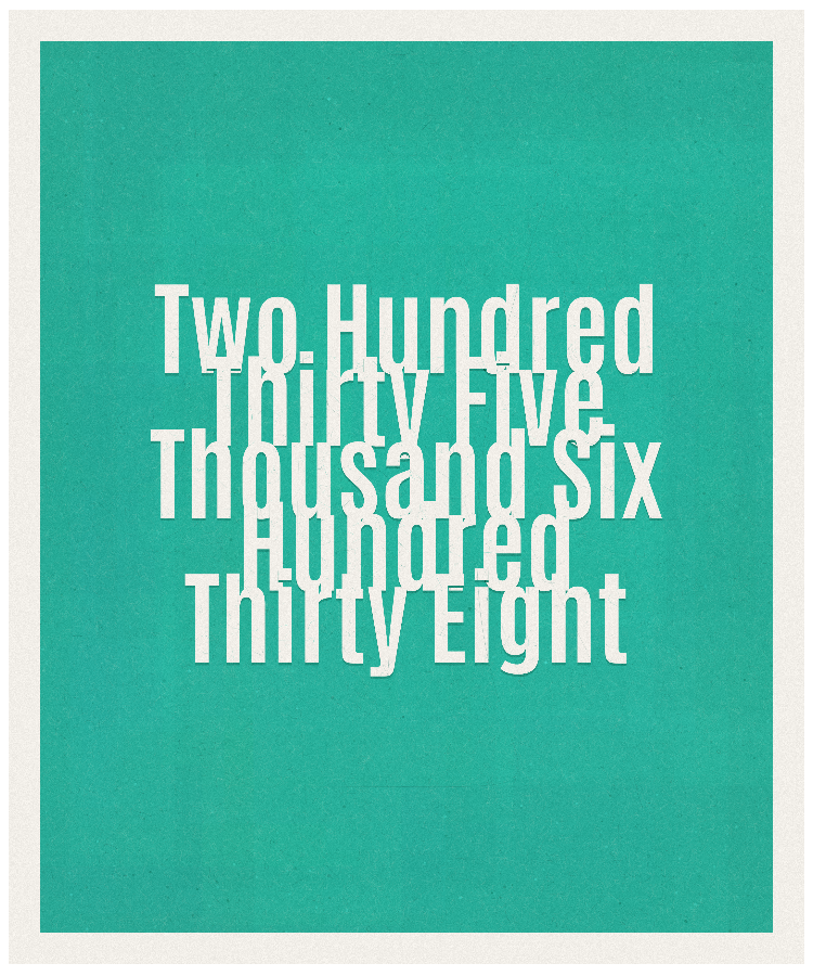 Count #235638