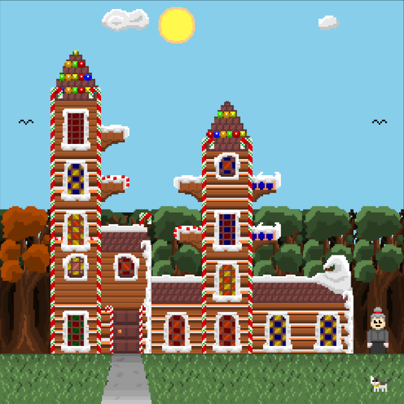 2D Mansion Candy House #66