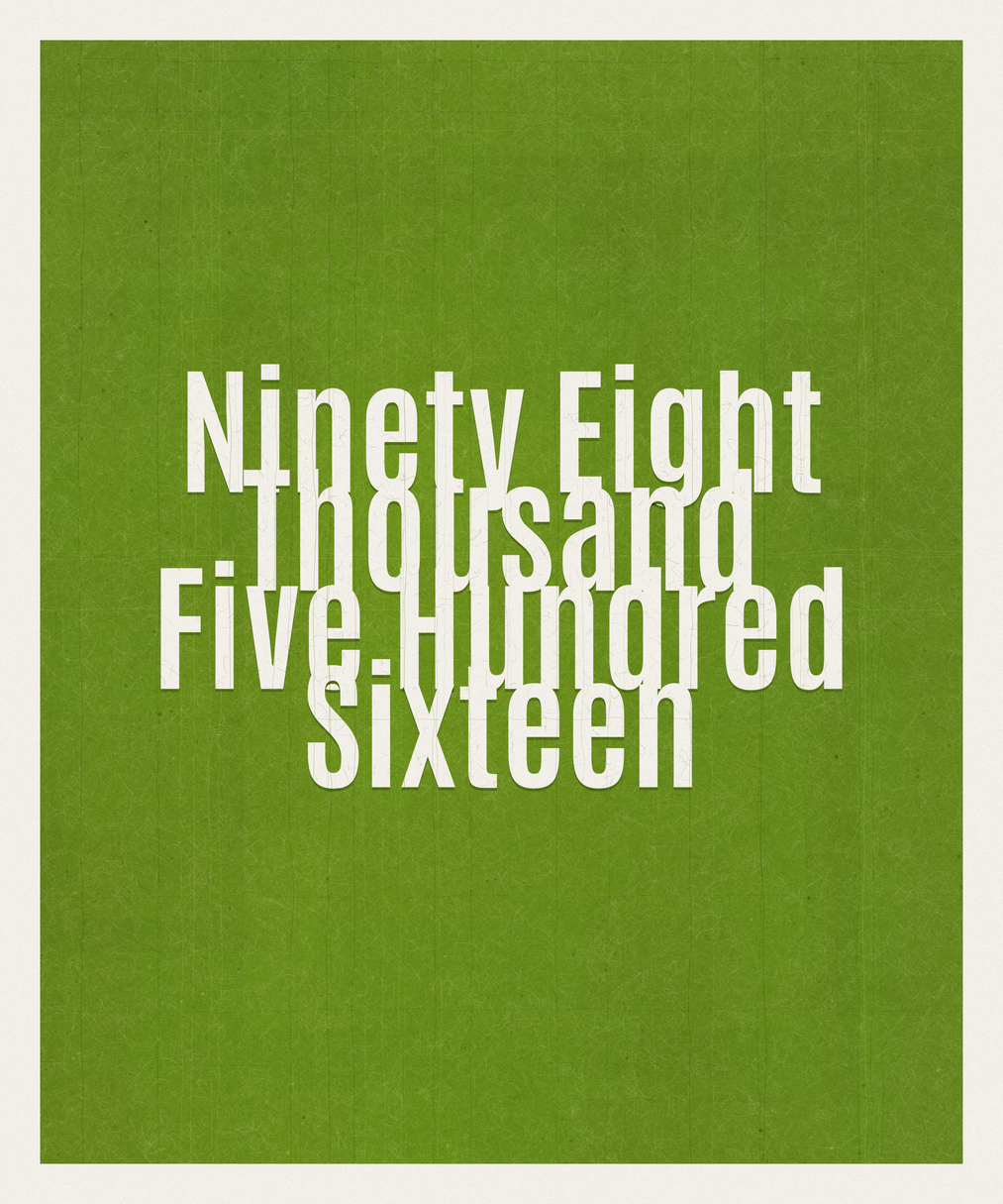 Count #98516