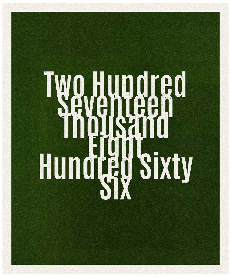 Count #217866