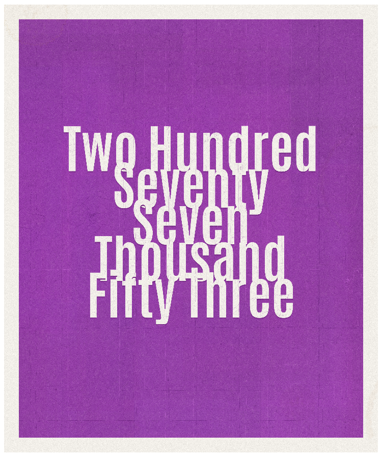 Count #277053