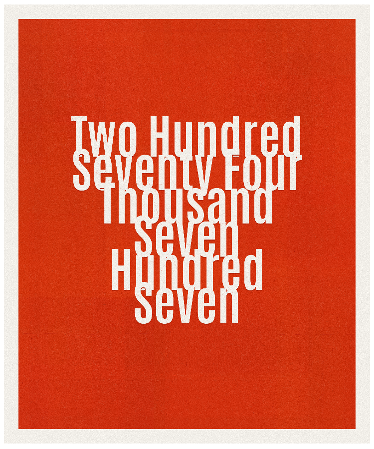Count #274707