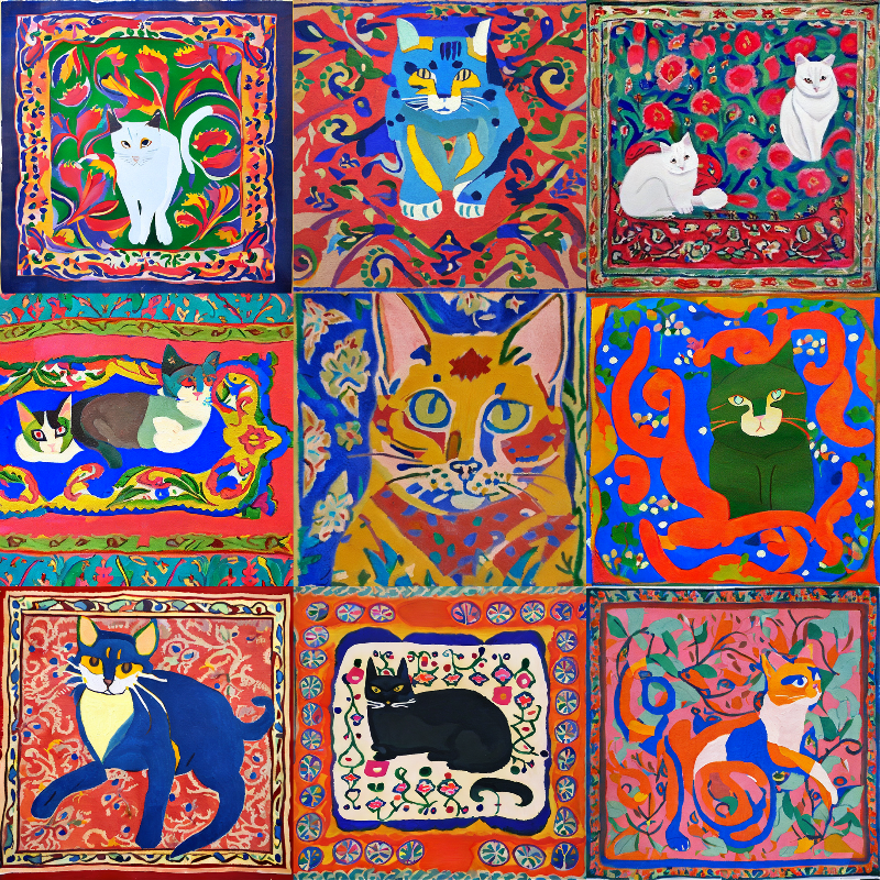 99 Patchworks of 9 Lives #16