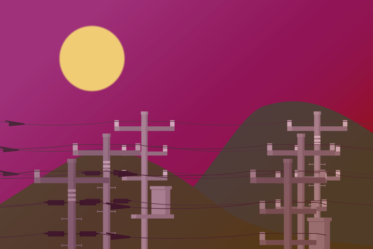 電柱-electricity pole- #1