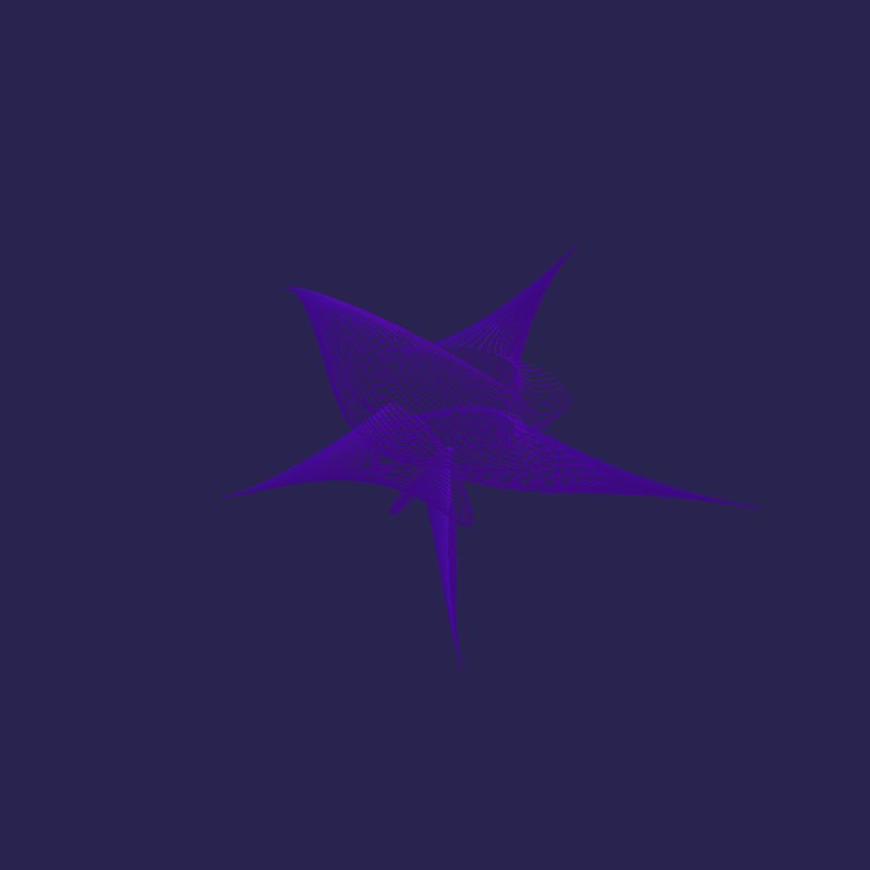 Bezier Jellyfish #5