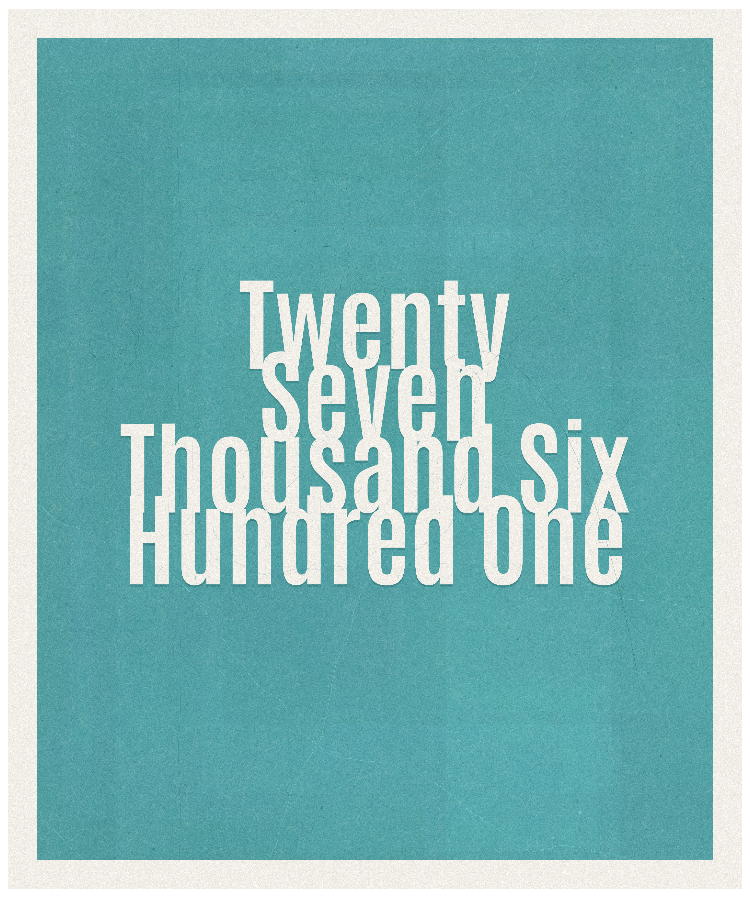 Count #27601