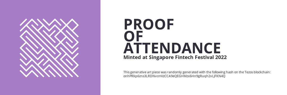 SFF2022 Proof of Attendance Token #147