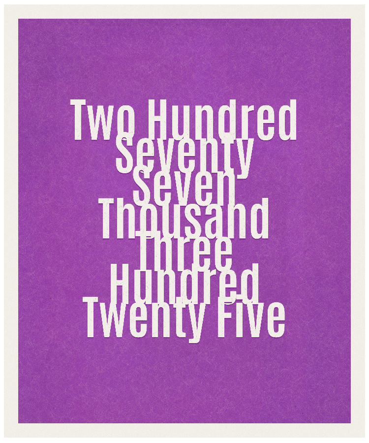 Count #277325