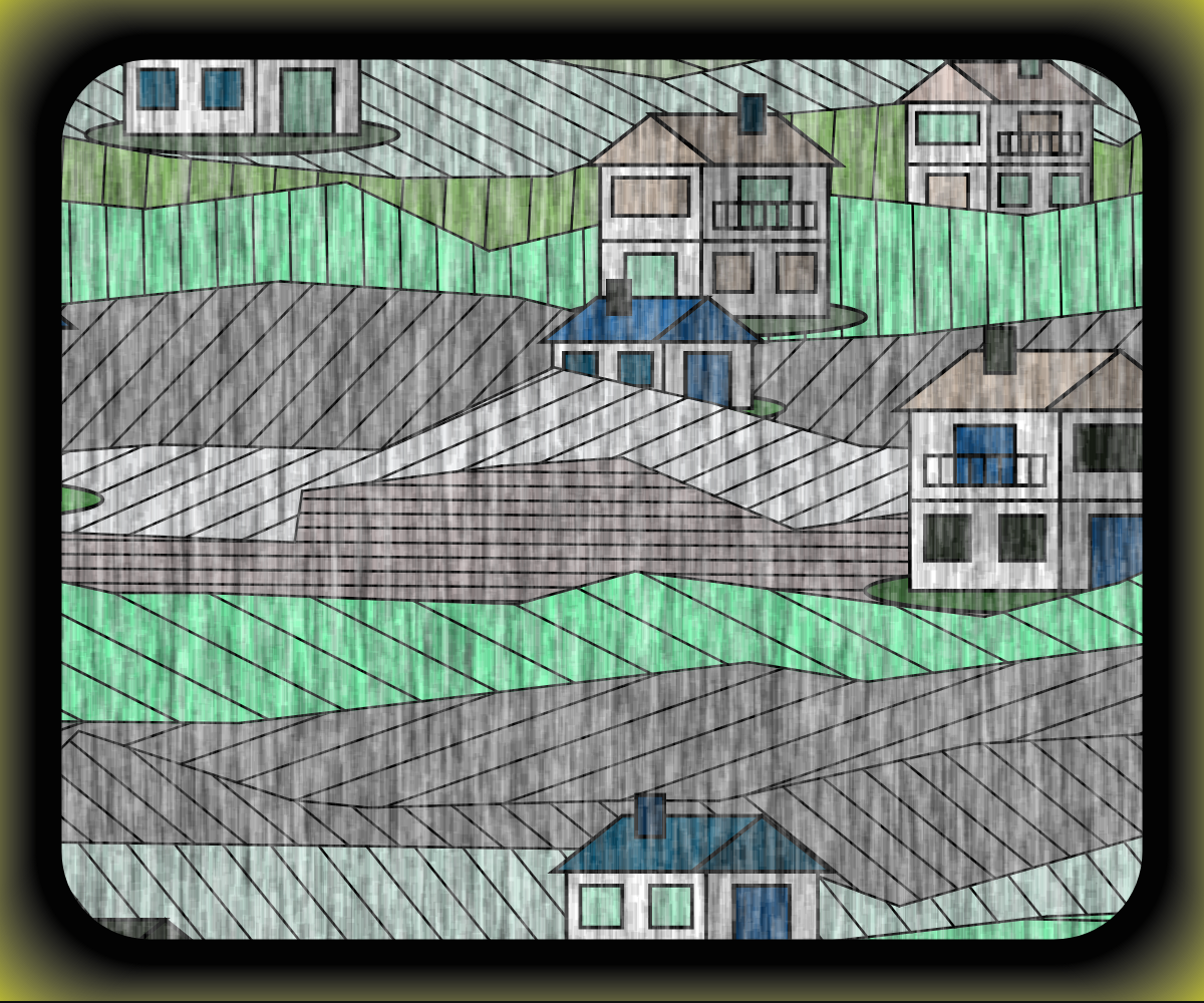 Rainy village #1