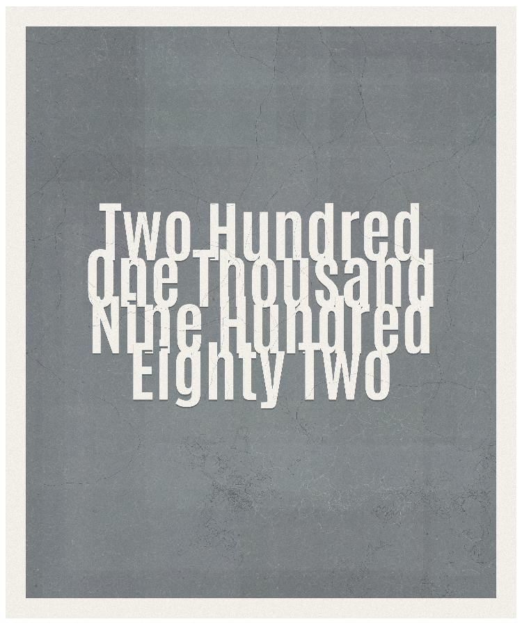 Count #201982