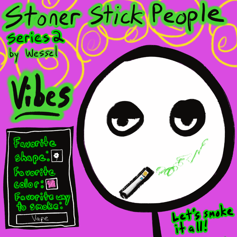 Stoner Stick People Series 2 #40