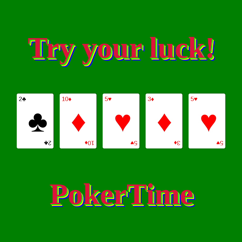 Try your Luck: PokerTime