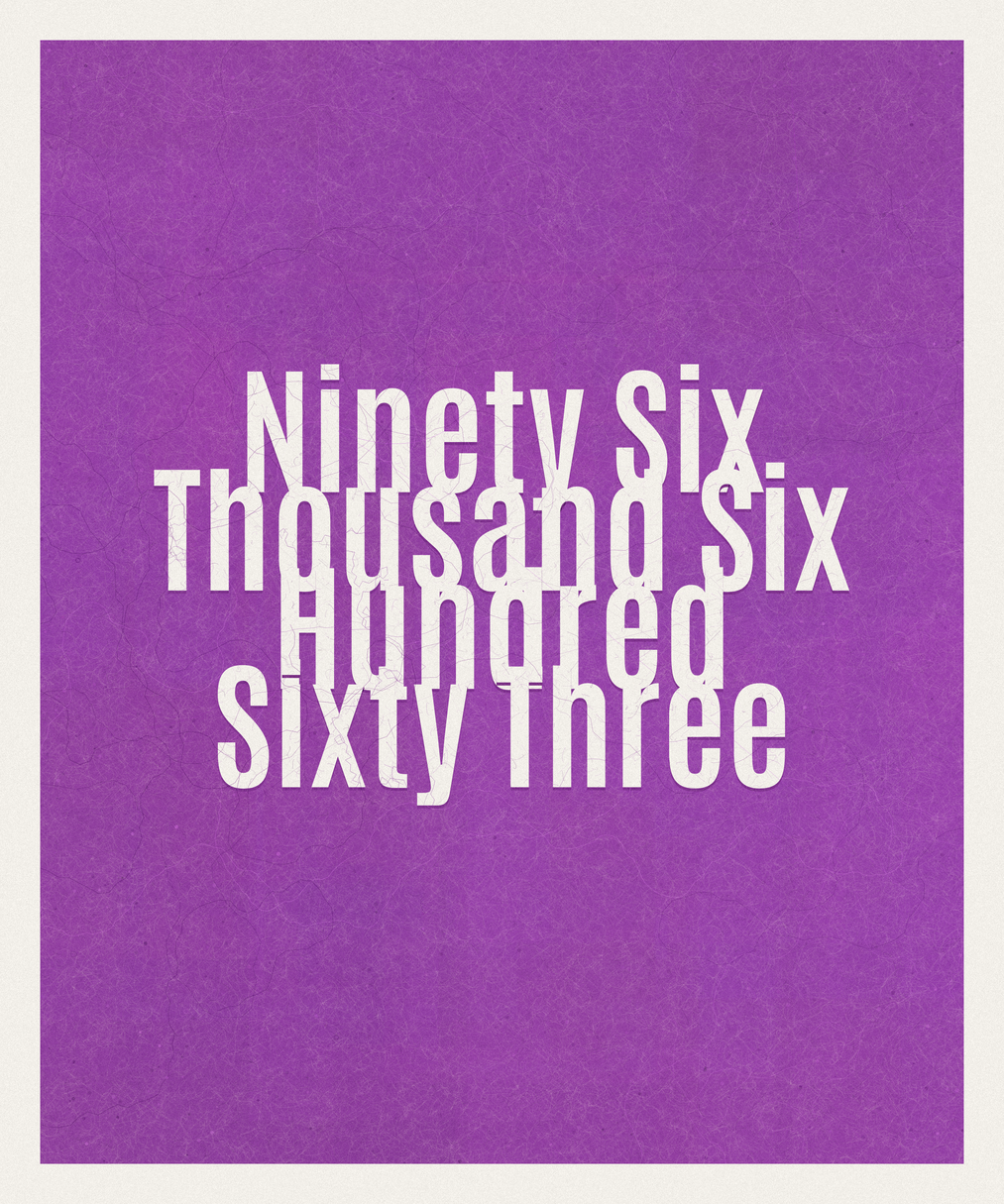 Count #96663