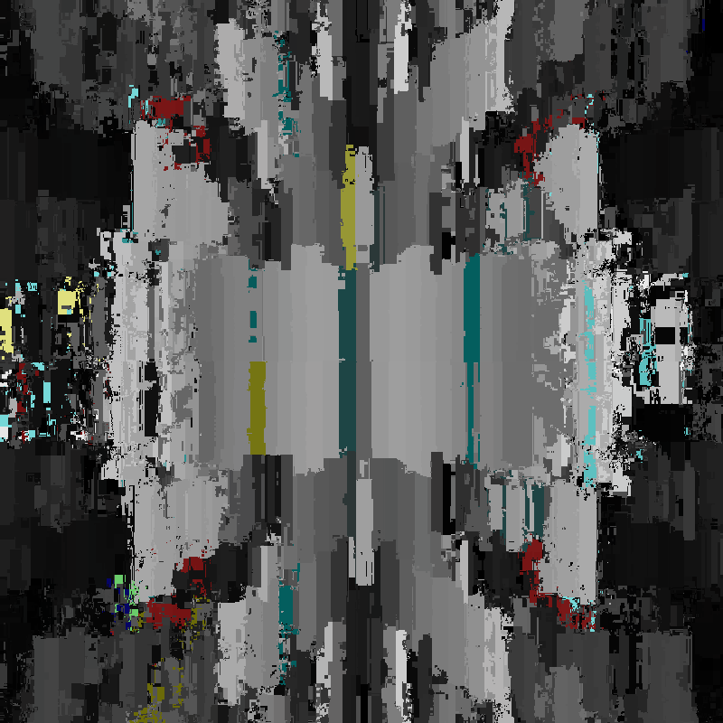 Glitchy feedback void