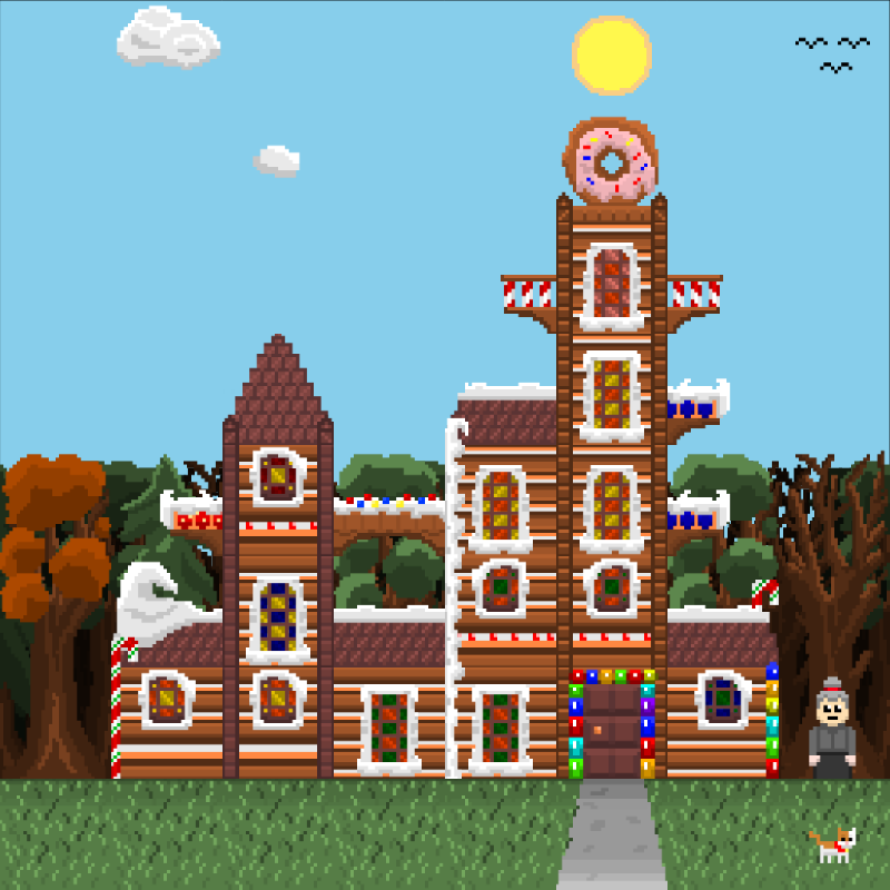 2D Mansion Candy House #37