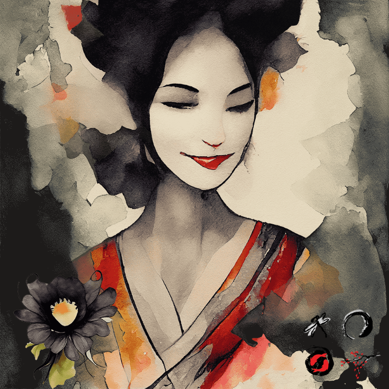 calm geisha #1