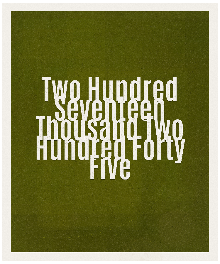 Count #217245
