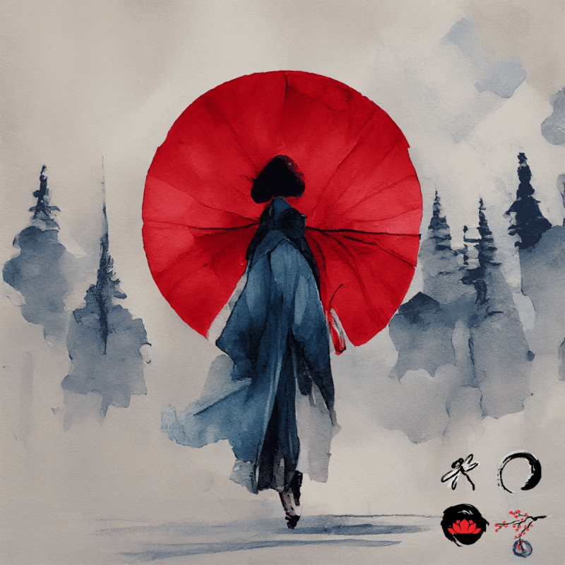 A walking geisha #19