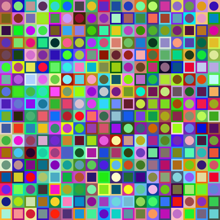 Square Dot Composition #241