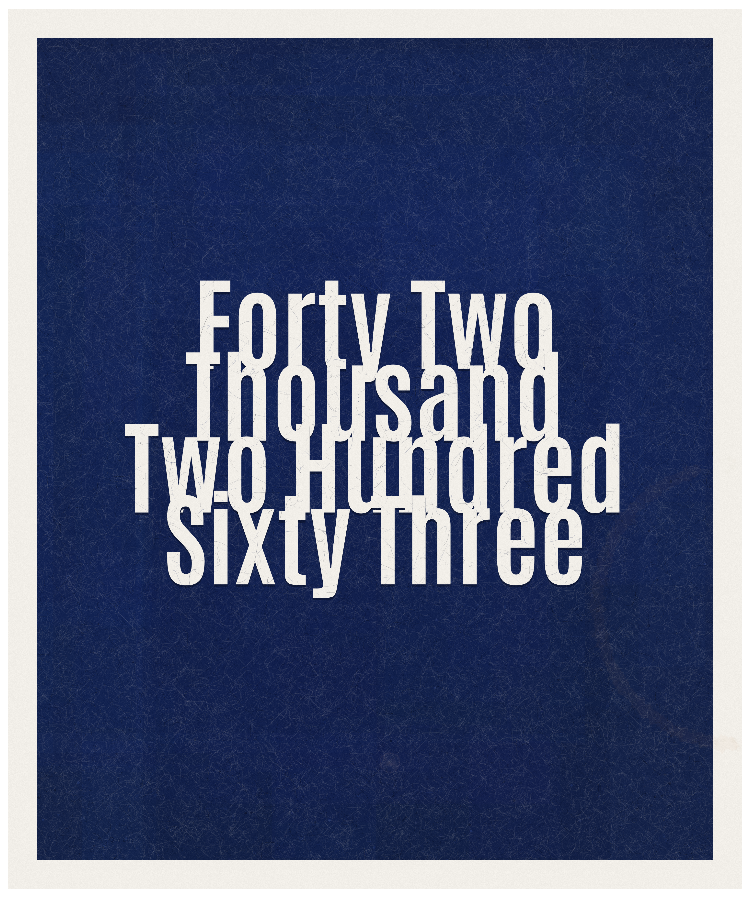 Count #42263