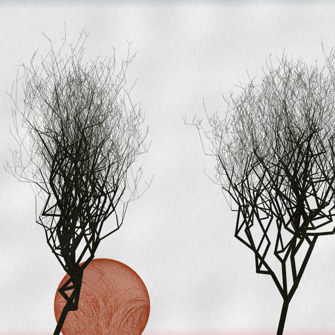 Three dead trees on earth #34