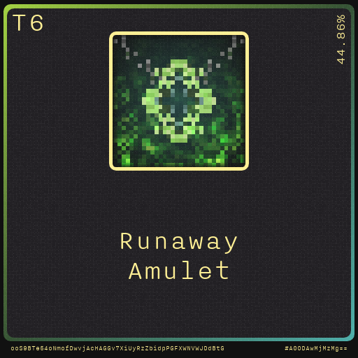 Gear for your quests - Amulet #28