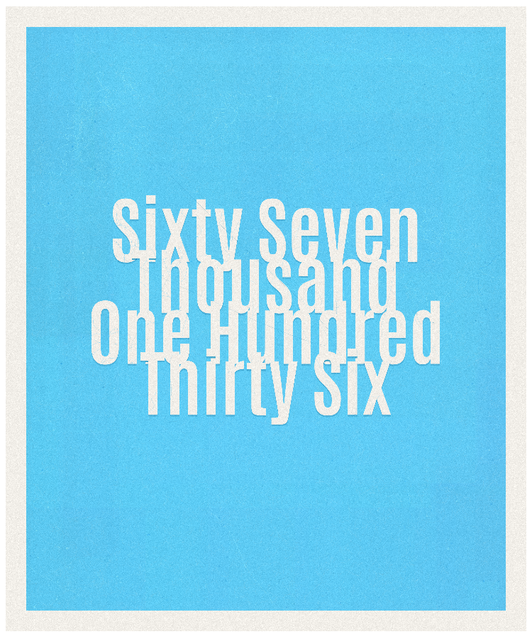 Count #67136