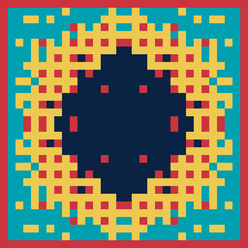 Pixel Mandala #28