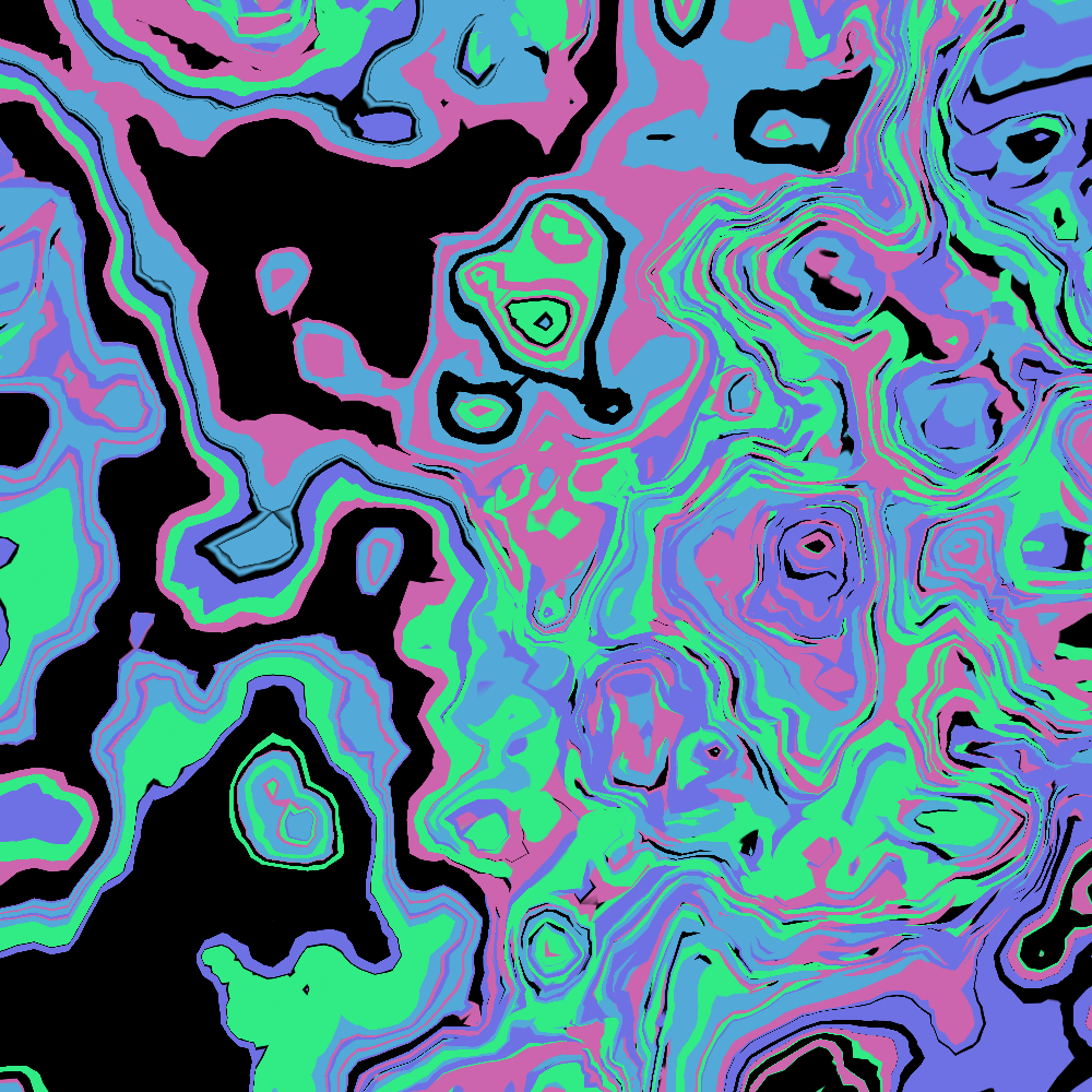 Dark Digital Marble #17