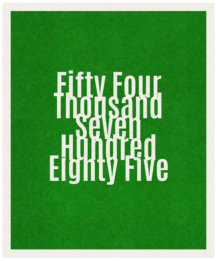 Count #54785