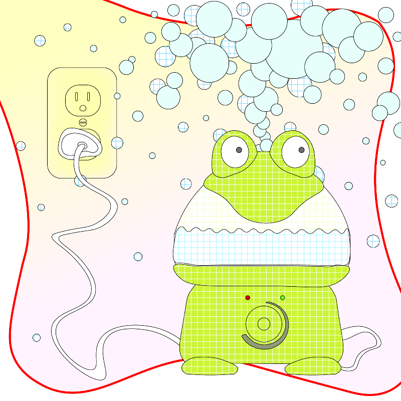 Frog Humidifier #30