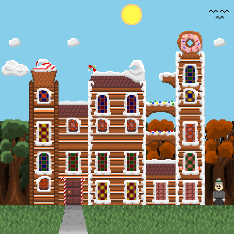 2D Mansion Candy House #83