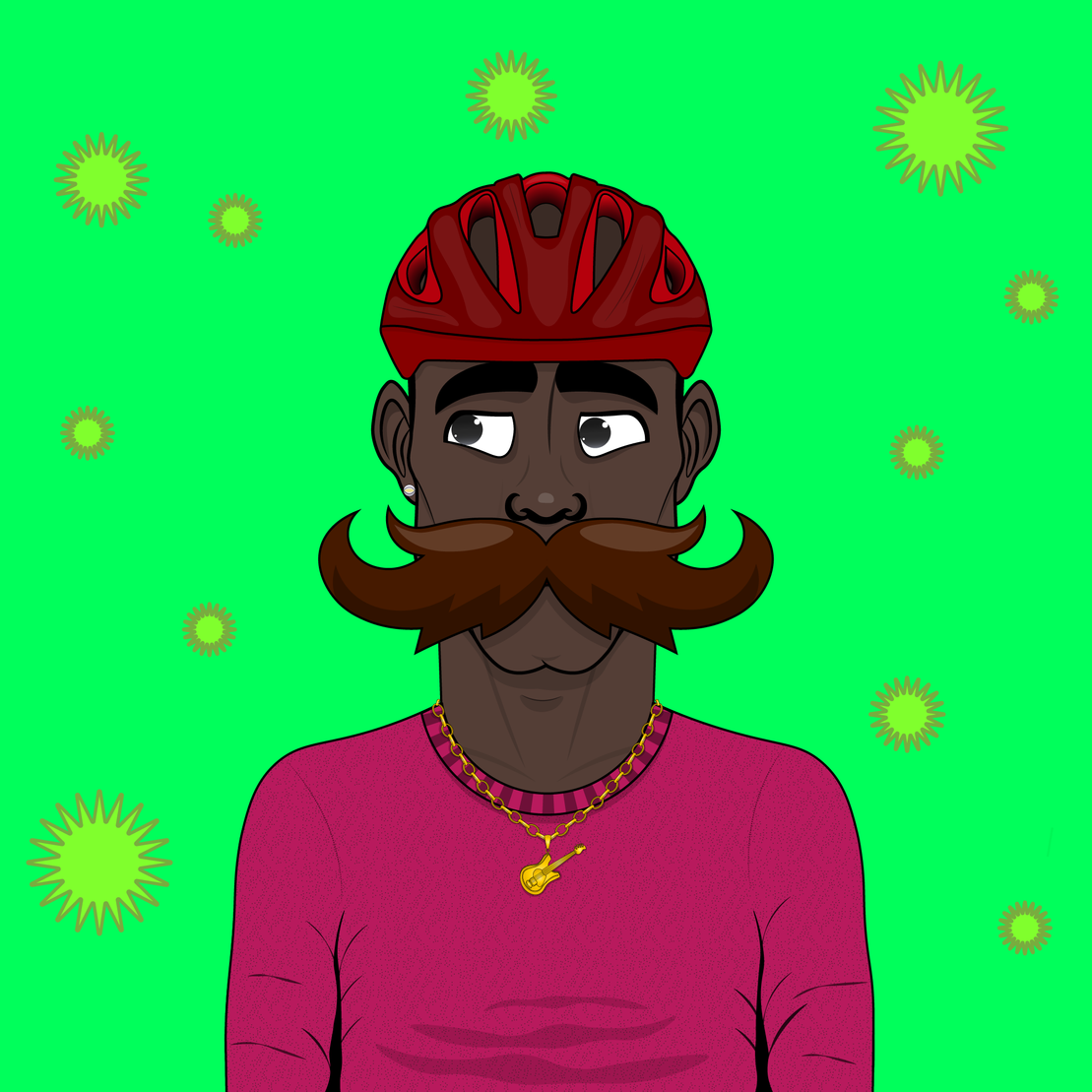 Mustachioed #15