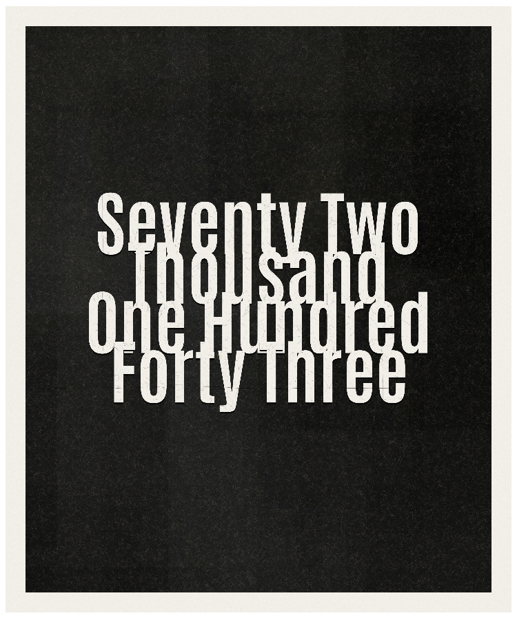 Count #72143