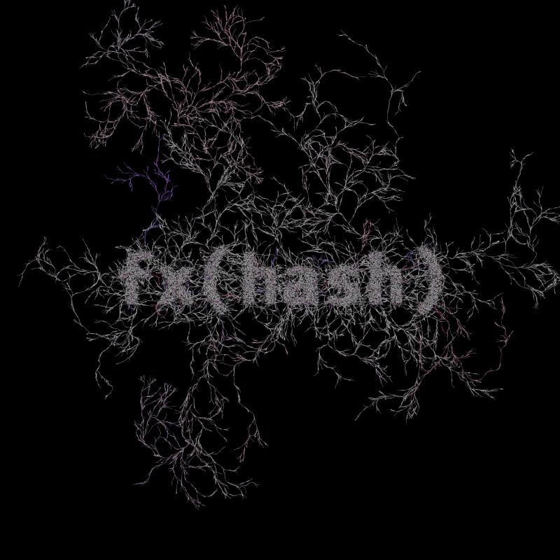 FXHASH Logo with Features #616