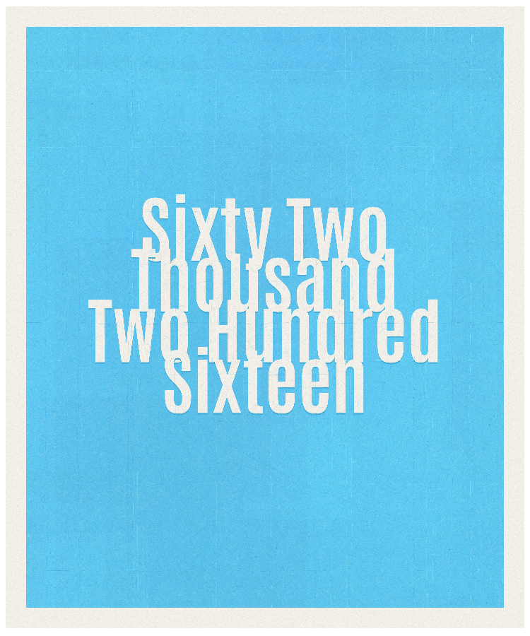 Count #62216