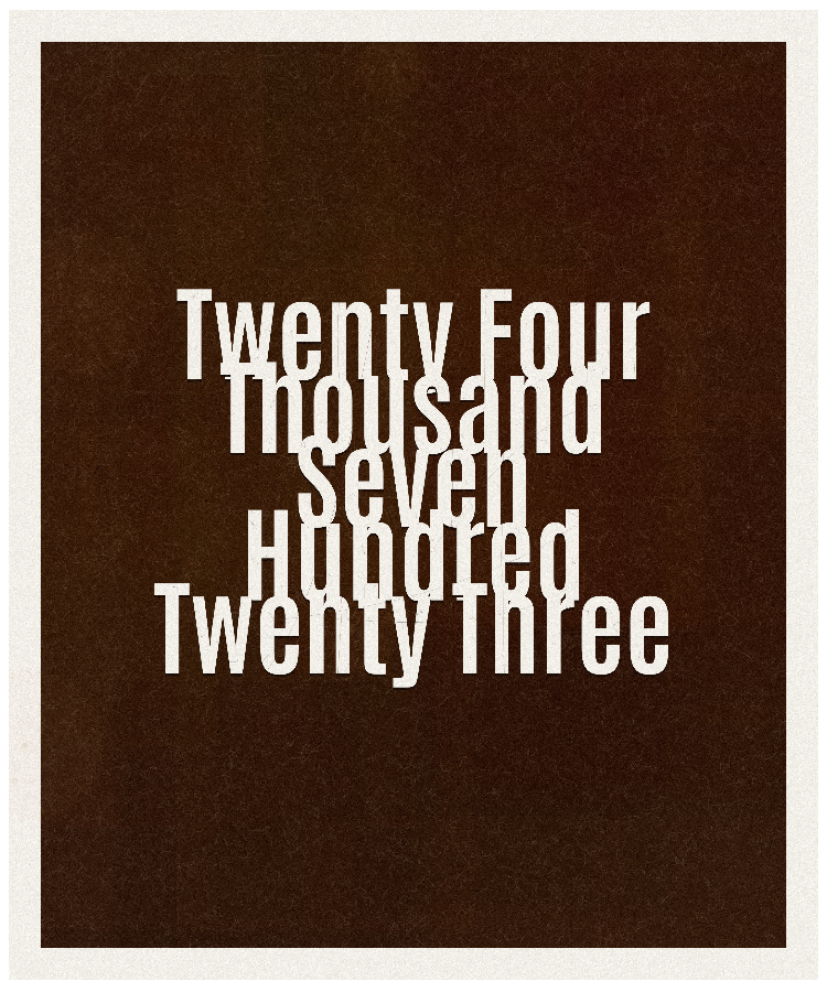 Count #24723