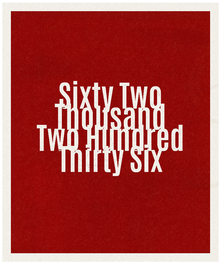 Count #62236