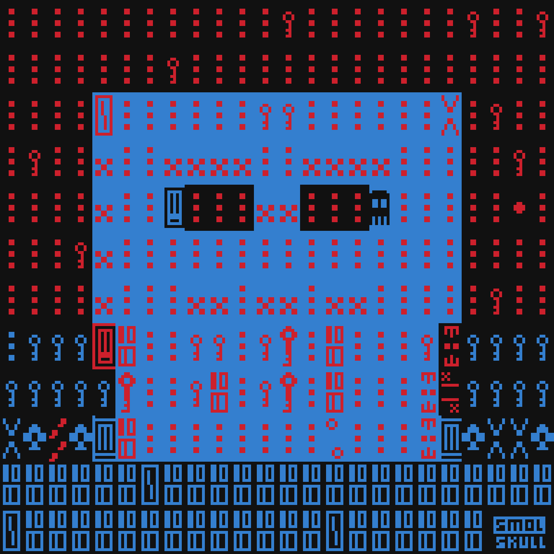 ASCII-SMOLSKULL #129