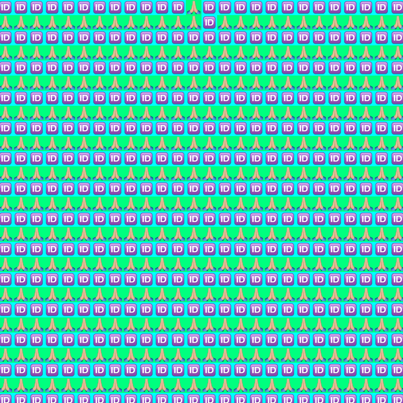 Elementary Cellular Emoji Automata #871