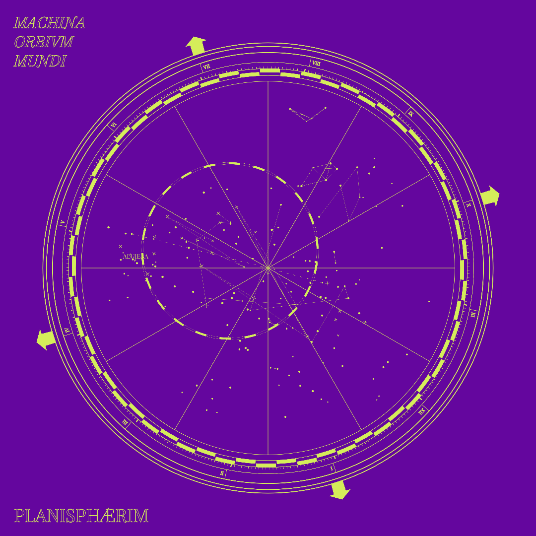 A Fictional Map Of Constellations #47