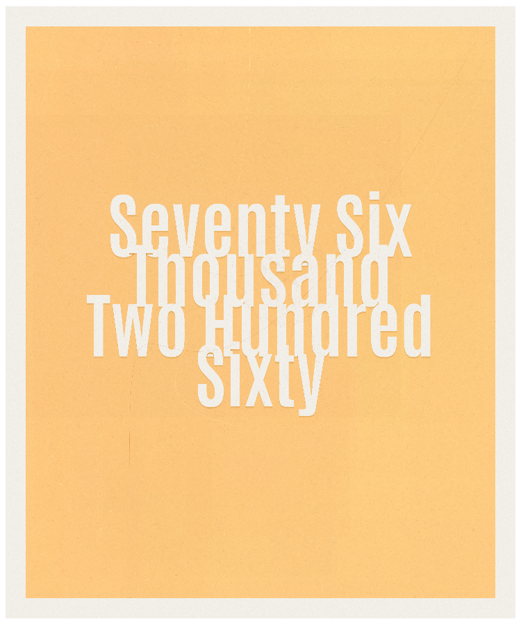 Count #76260