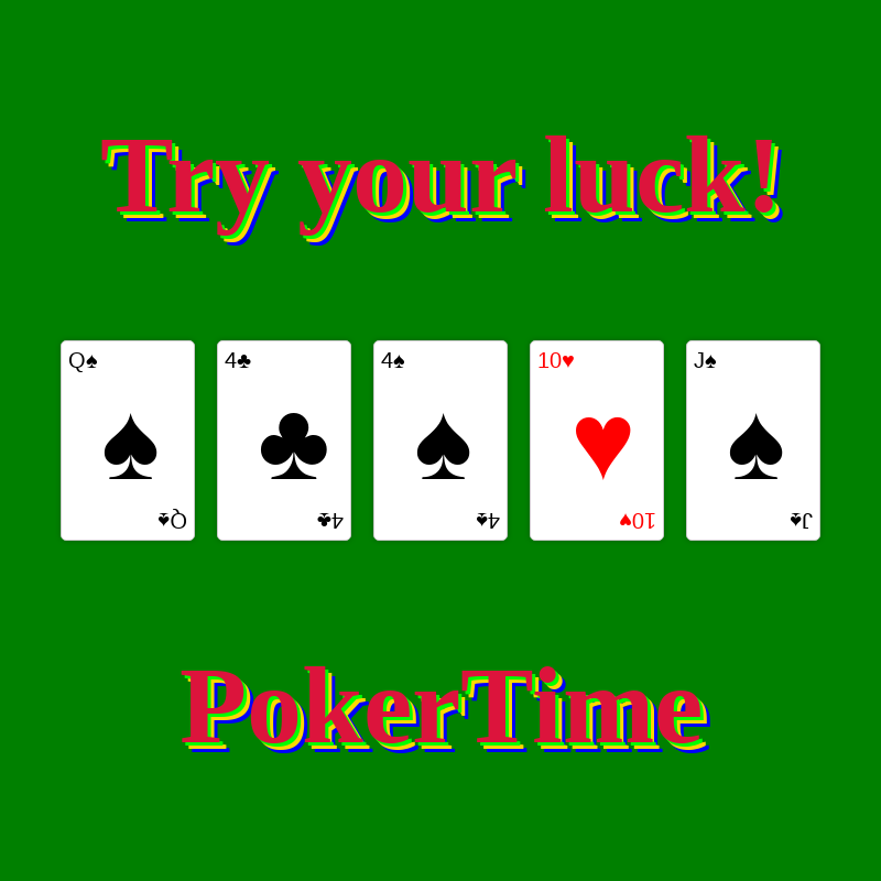 Try your Luck: PokerTime #3