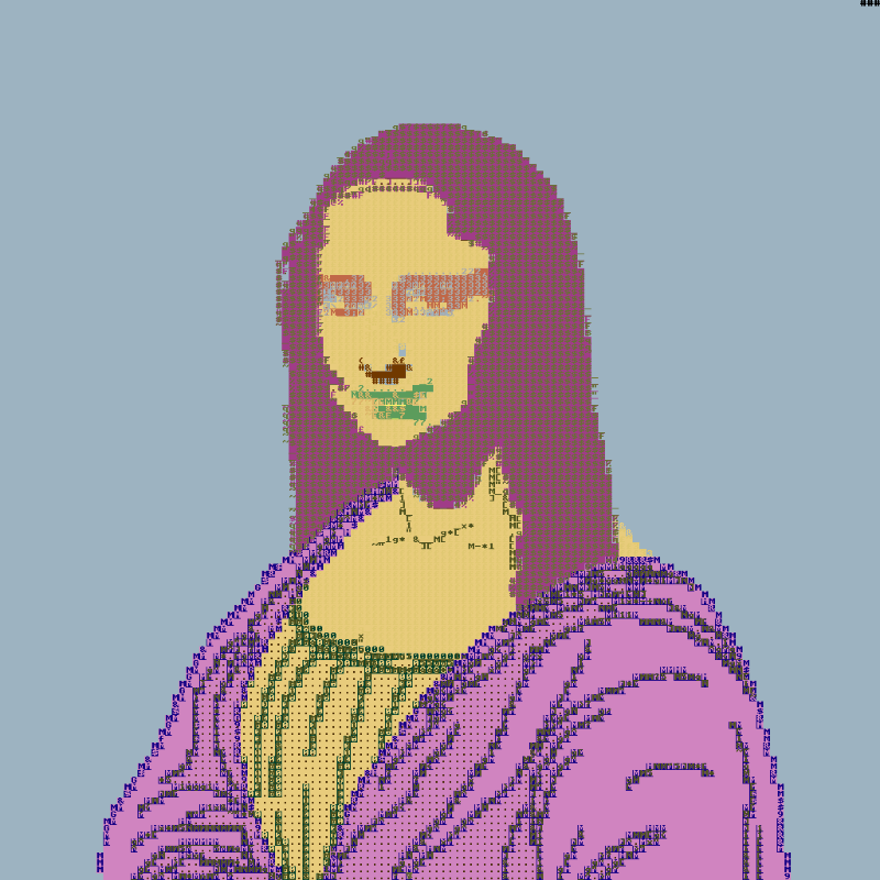 DOS Mona Lisa  #18