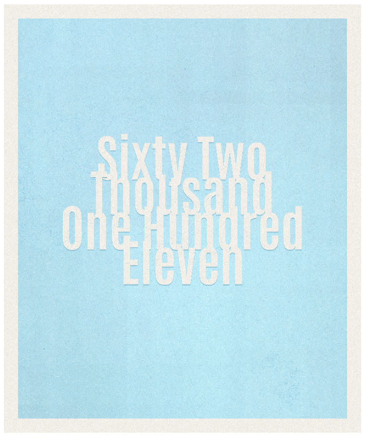 Count #62111